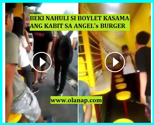 Furious gay caught his boylet with a girl in Angel’s Burger – The Angel’s Burger Scandal