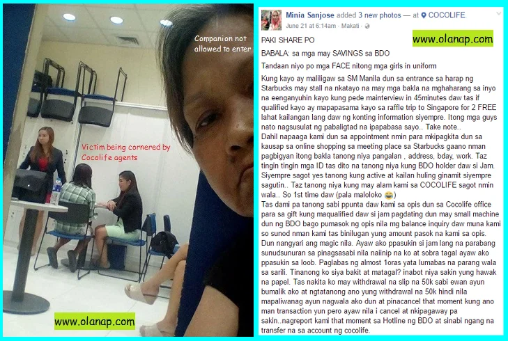 More people victimized by Cocolife plan scam at SM Mall