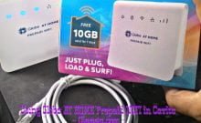 Globe AT HOME Prepaid WIFI speed test in Cavite