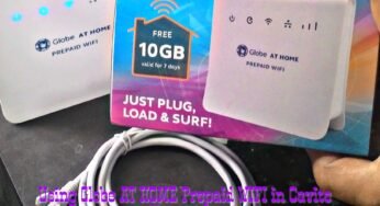 Globe AT HOME Prepaid WIFI speed test in Cavite