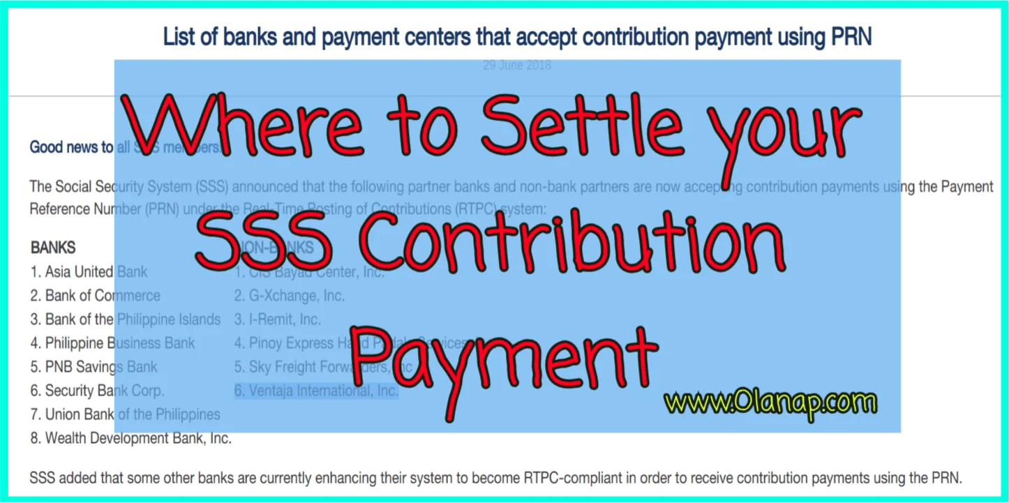 sss contribution payment