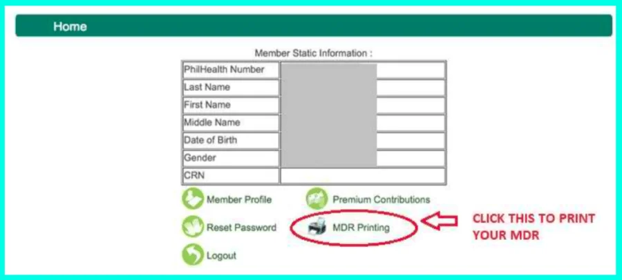 how to get philhealth mdr