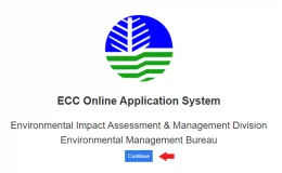ecc online application home page